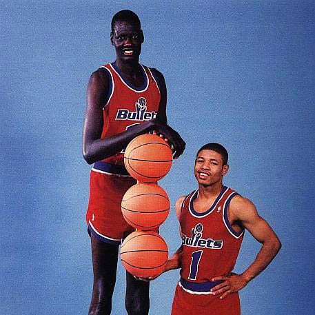 bol manute african history basketball player american june players nba tallest 19th muggsy activist died former rights human 2010